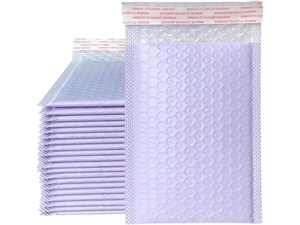 Envelopes Para Bulles Enveloppe De Expedição Enviados Bulles, Em Poli Embalagem, Saco Autocelante, (roxo, 11