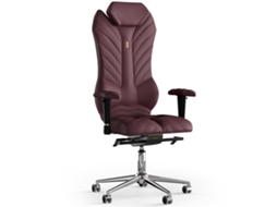 Cadeira de Escritório Ergonómica KULIK Monarch PU Couro (Bordo -130x50x50cm)