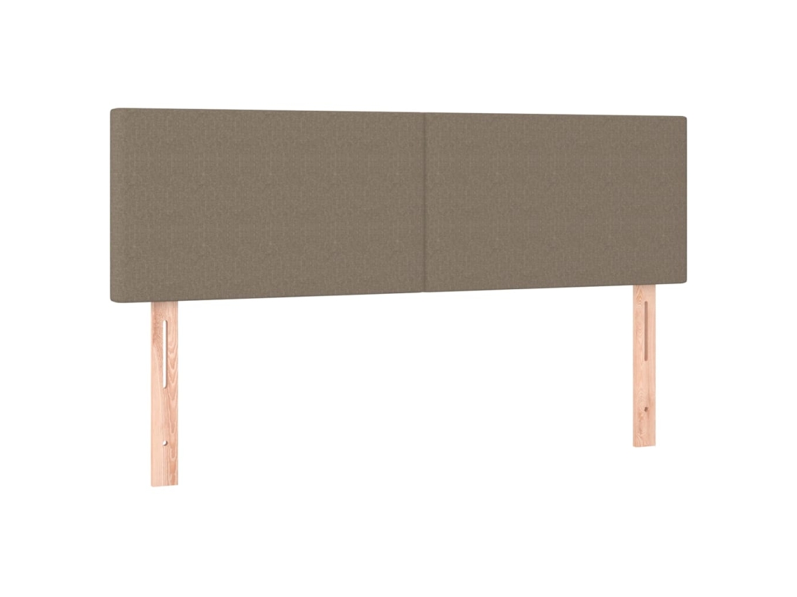 Headboard, Headboards Vidaxl Cinzento-acastanhado Tecido (144 Cm)