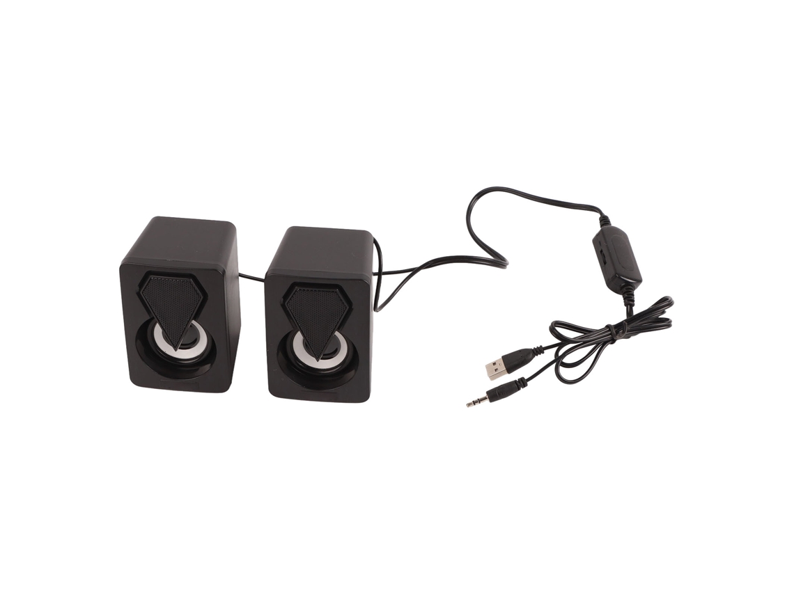 Aetheria alto falante de Computador para Jogos com Luz Rgb Som Estéreo Graves Potentes Usb Desktop