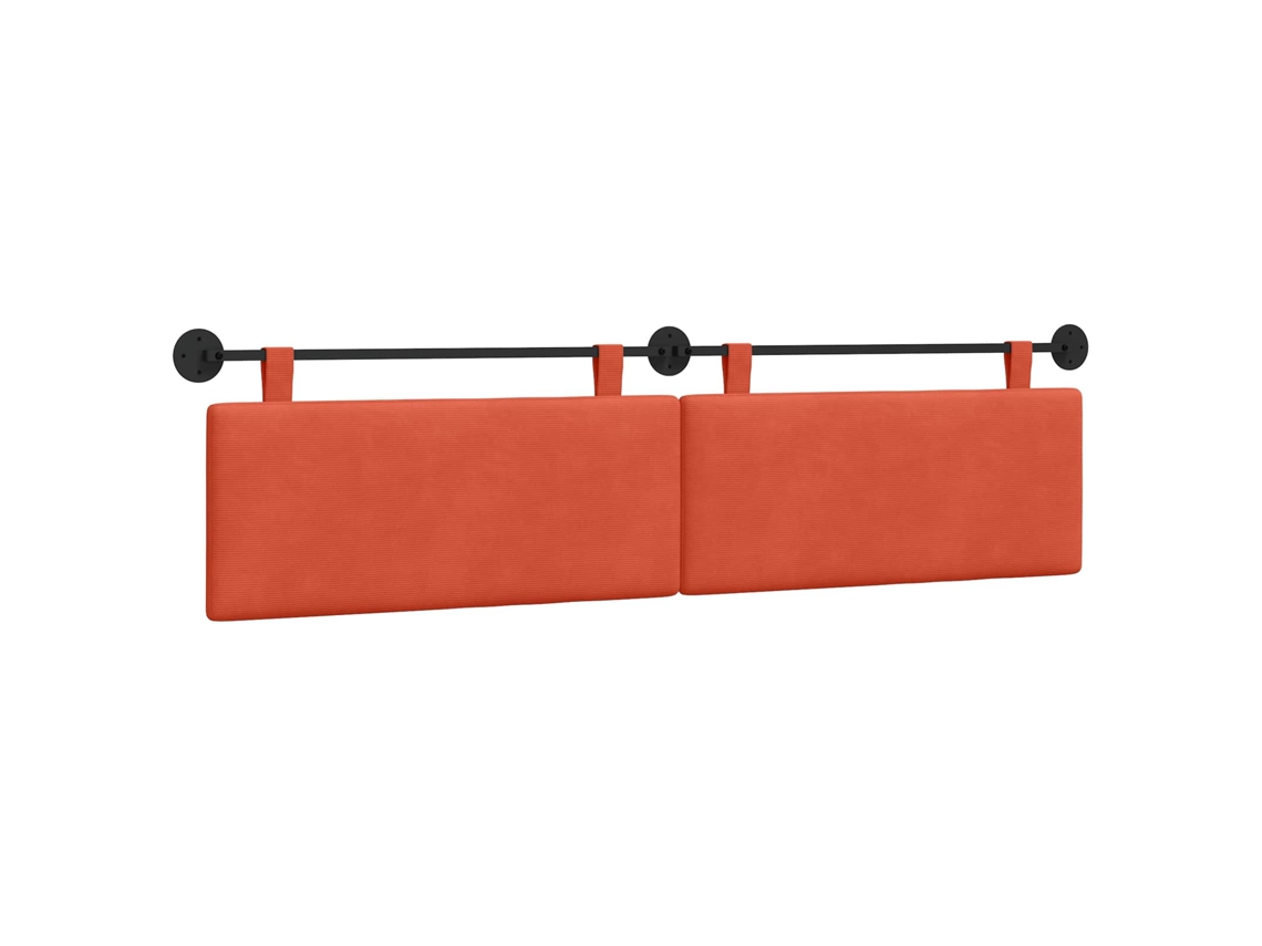 Conjunto 1 Cabeceira Suspensa Vidaxl Vermelho Cordão (210 X 55 X 5 Cm)