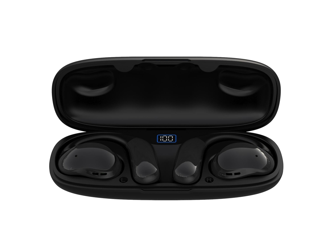 Fones De Ouvido Bluetooth Com Compartimento De Carregamento E Visor Digital Ly Ebike