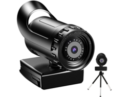 Webcam De Alta Definição 2k 4k Com Conector Para Microfone E Piay Para Videoconferências Brilvibera