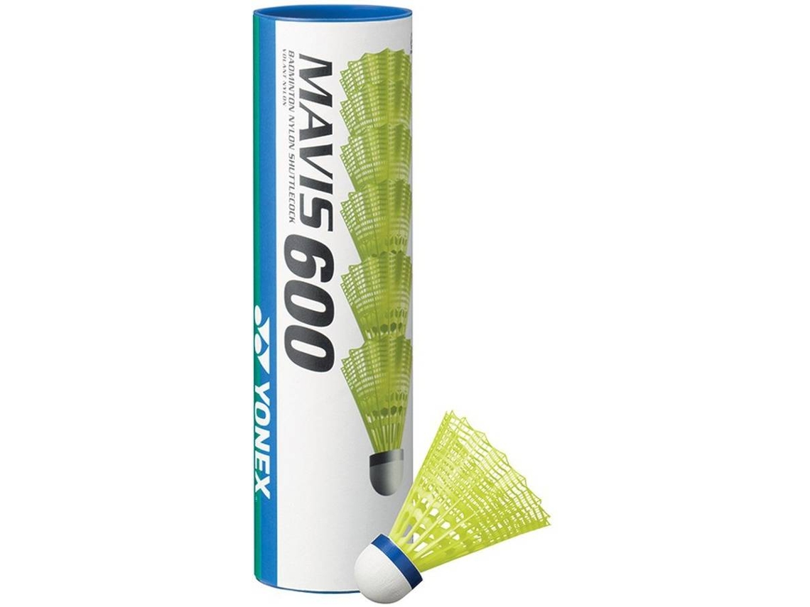 Volante de Badminton YONEX Mavis 600 77 (6 Units)