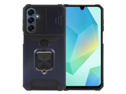 Capa Protetora Para Celular Samsung Galaxy A16 5g/4g Com Slot Para Cartão De Memória, Em Pc+tpu.
