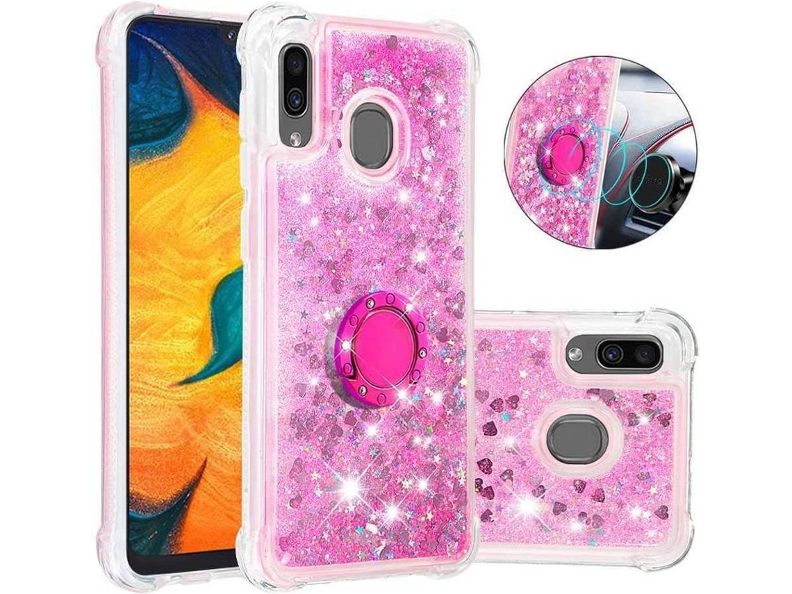 Capa Samsung Galaxy A20 HONGWE. Rosa