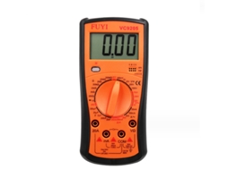Lurelia Multímetro Digital, Vc9205, 2 A, Ncv, Alcance Automático, Luz De Fundo Para Tensão, Corrente E Resistência Ref. 529