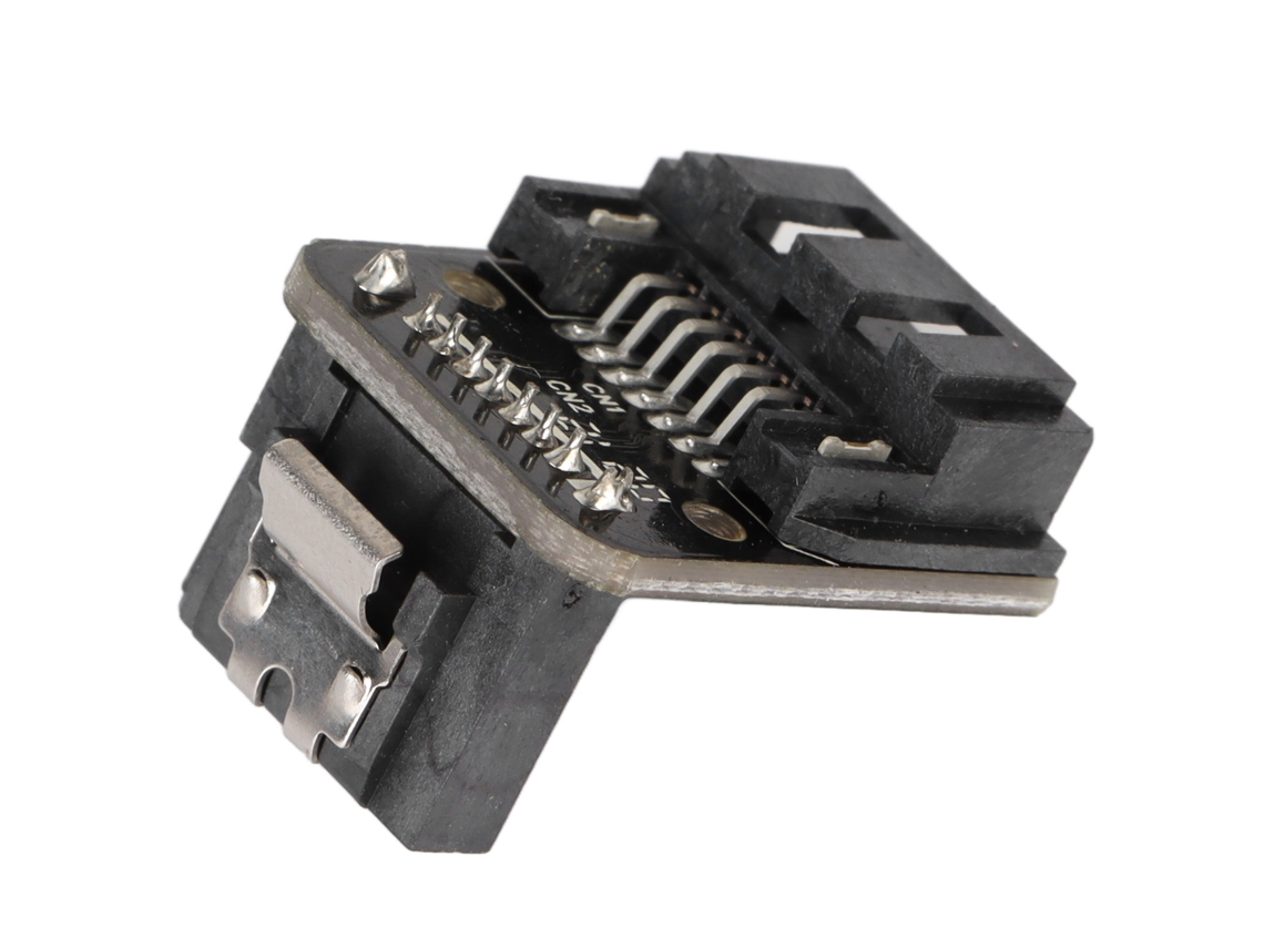 Adaptador Sata 90° Conector Da Placa-mãe 7 Pinos Para Acessórios De Computador 90°