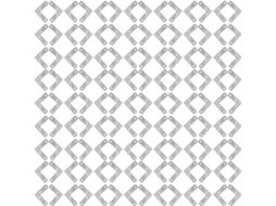 Beaupretty 100-unidades Placa De Fixação Em Aço Inoxidável Para Portas E Janelas, Prata, Design Multi Oco E Reforço Para