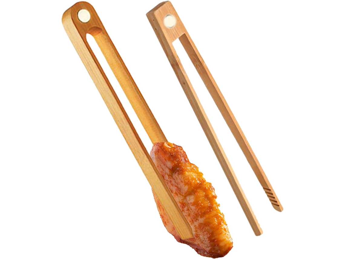 Conjunto De 2 Pinças Magnéticas Para Servir, Com 22cm De Comprimento, Ideais Para Churrascos, Culinária, Camping