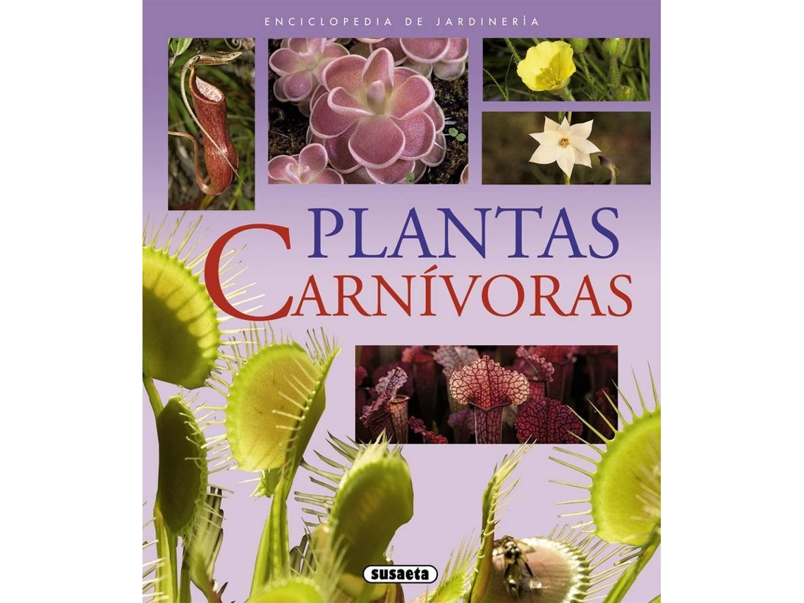 Livro Plantas Carnívoras de Thomas Carow (Espanhol)
