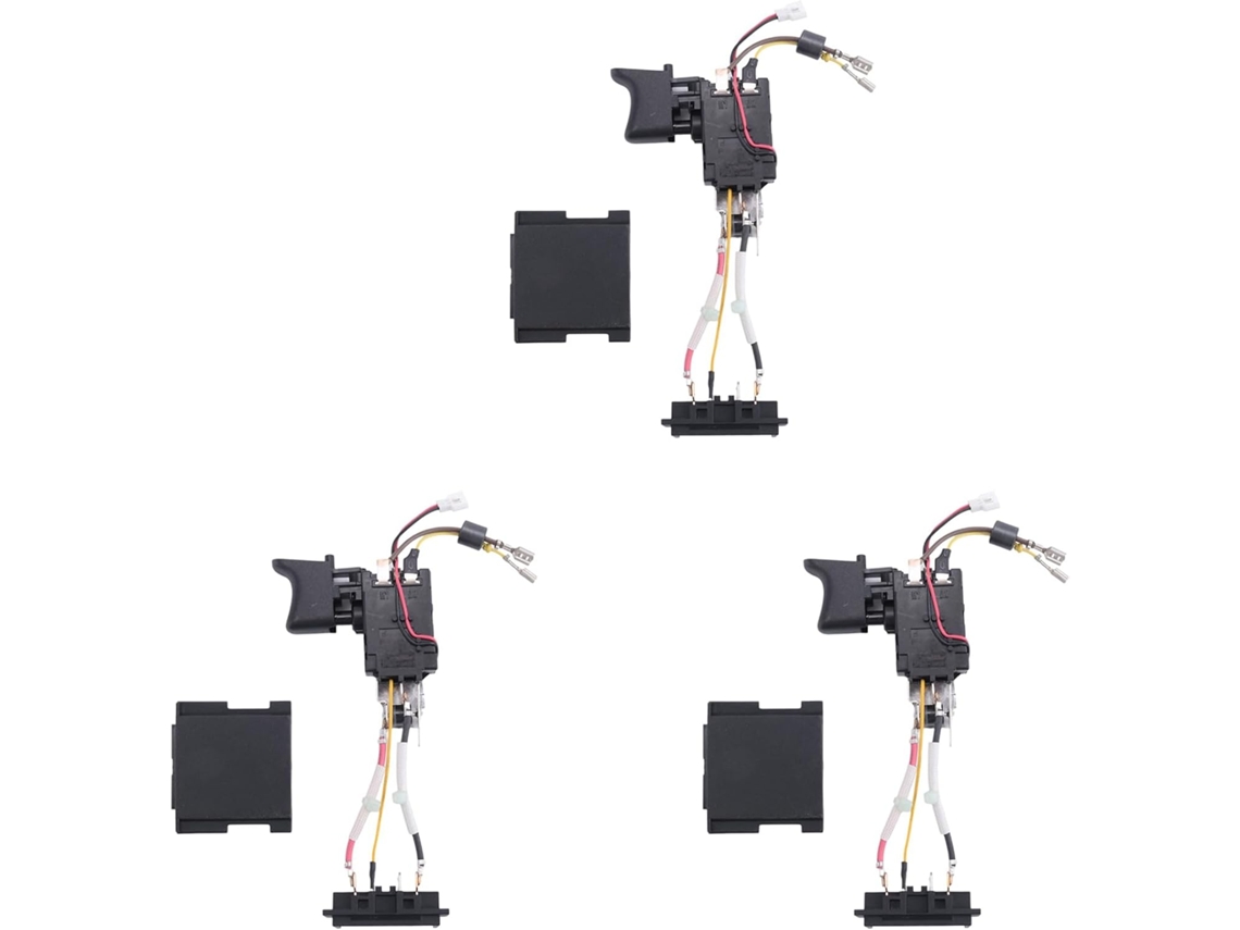 Interruptor de gatilho para furadeira, 3x SFUSHOS