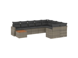 Garden Sofa Set, Garden Sofa Sets Vidaxl Cinzeto Rattan / Vime (n/a)