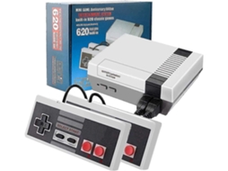 Console De Jogos Para Tv Nes, Console De Jogos Clássico Nostálgico Fc, Máquina Vermelha E Branca Hengjian (especificações Europeias)