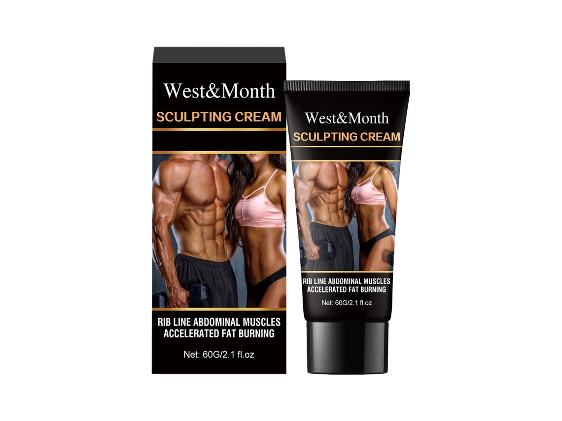 Creme de Modelagem Muscular Westmonth para Abdomen e Linha de Sereia