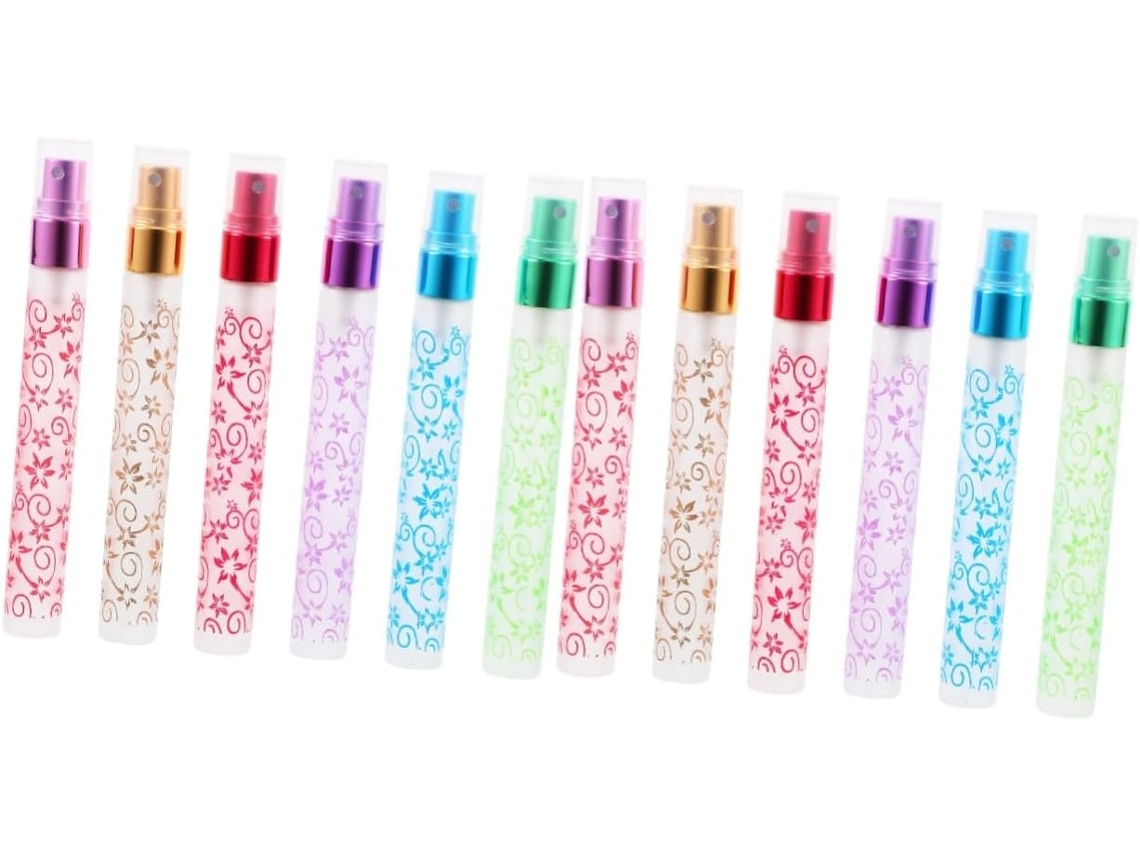 Com 2 Frascos De Vidro Spray Recarregáveis Para Cosméticos E Spray De Viagem.
