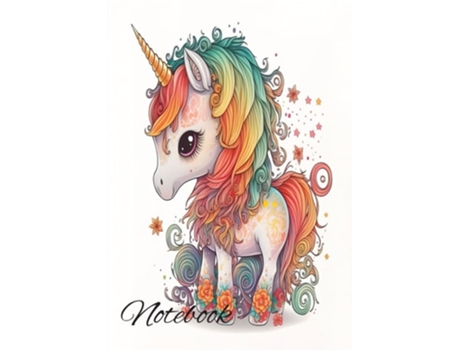 Livro Pretty Little Unicorn de Tbrad Designs (Inglês)