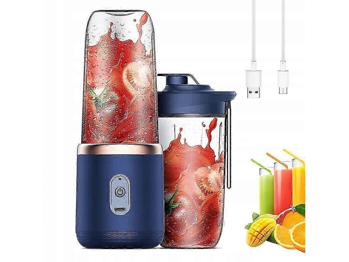 Copo Liquidificador com Espremedor Usb e Possibilidade de Usar como Recipiente para Suco de 400 Ml. TAISHENGDA