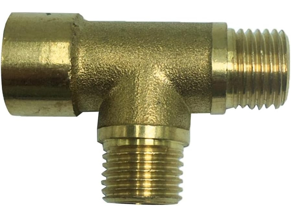 Adaptadores De Conexão Água Em Latão Formato T 1/4" - Peças, A