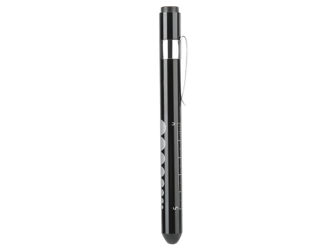 Lanterna De Bolso Com Calibrador Pupilar, Acessório Para Óculos, Ferramenta De Optometria Portátil