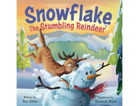Livro The Stumbling Reindeer A Childrens Fun Story About Problem Solving de Sue Elias e Fairyland Books (Inglês)