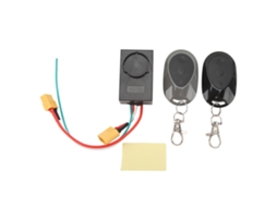 Alarme Anti-roubo 115db Para Scooter Elétrico Ninebot Max G30 Com 2 Controles Remotos Interface Xt60 36-55v