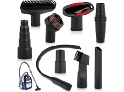 Kit De Acessórios Para Aspirador De Pó Com 9 Peças E Bico Universal Para 32 Mm E 35 Mm Zeuxo