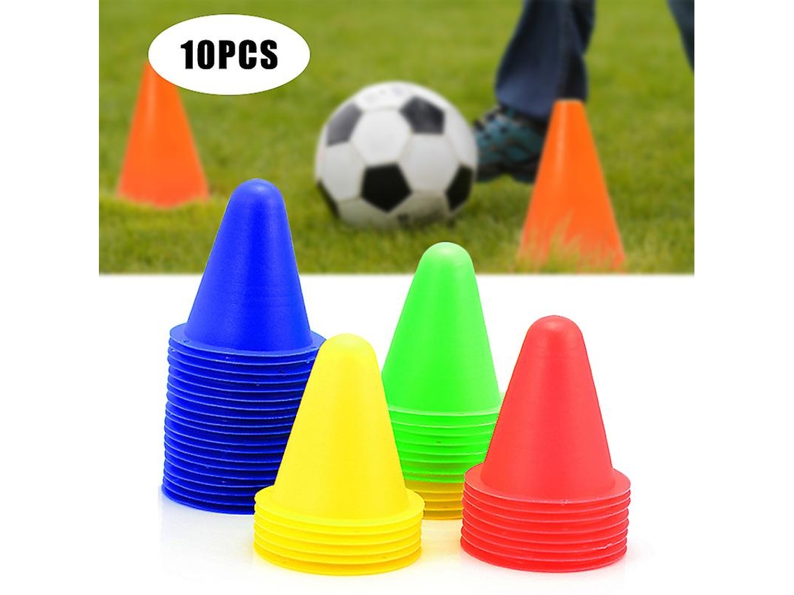 10 Buah Pelatihan Sepak Bola Marcador Sepak Bola Tanda Ember Jalan Kerucut Rintangan Hambatan B99 Olysi Shop