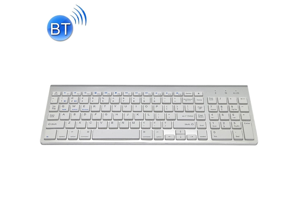 Teclado Bluetooth Sem Fio K368 com 102 Teclas TAISHENGDA