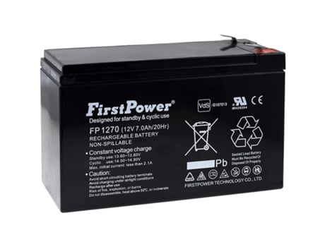 Bateria FIRSTPOWER para UPS APC Back-UPS BE700G-GR 7Ah 12V