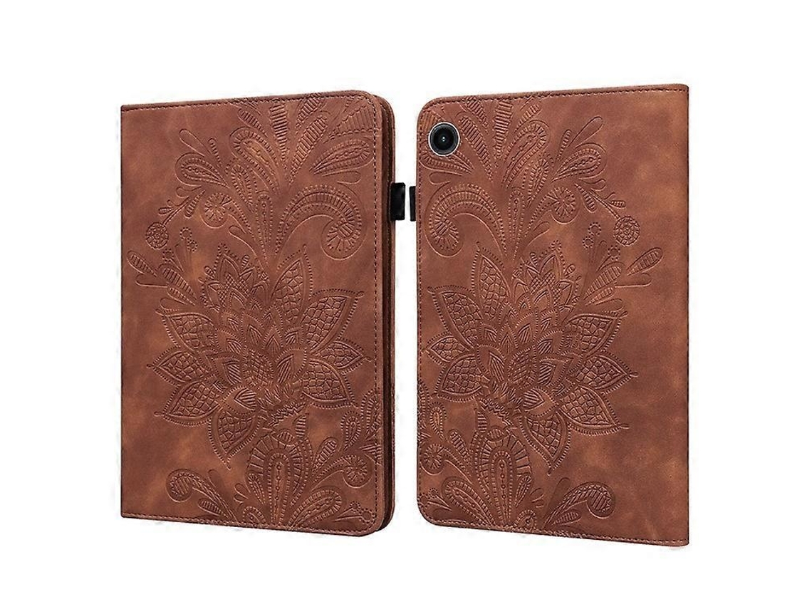 Capa Protetora Em Couro Pu E Tpu Com Suporte E Porta-caneta Para Samsung Galaxy Tab A9 Elysve