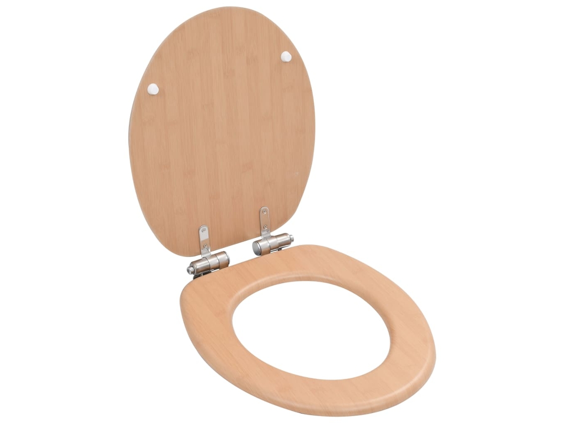 Toilet Seat, Toilet Seats Vidaxl Marrom Mdf (n/a)