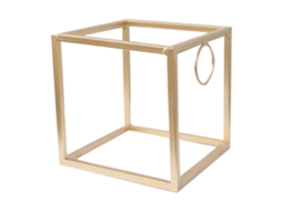 Estante de Vinho de Mesa com Design Geométrico | S/MARCA