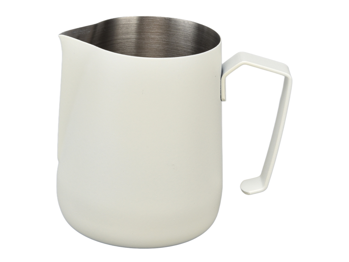 Jarra de Espuma de Leite LAXISCREED 450ml com Bico Pontudo Branco