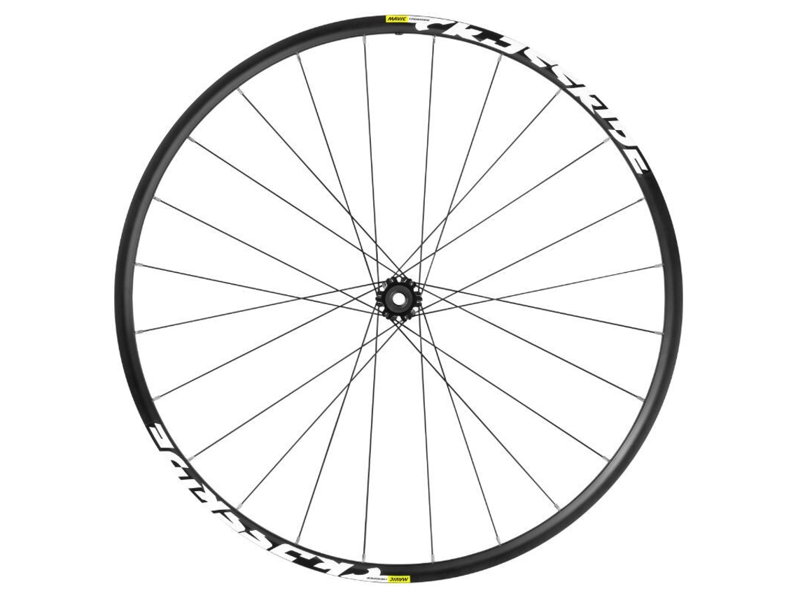 Roda dianteira de 6 furos com bloqueio de jante MAVIC Crossride 622-21