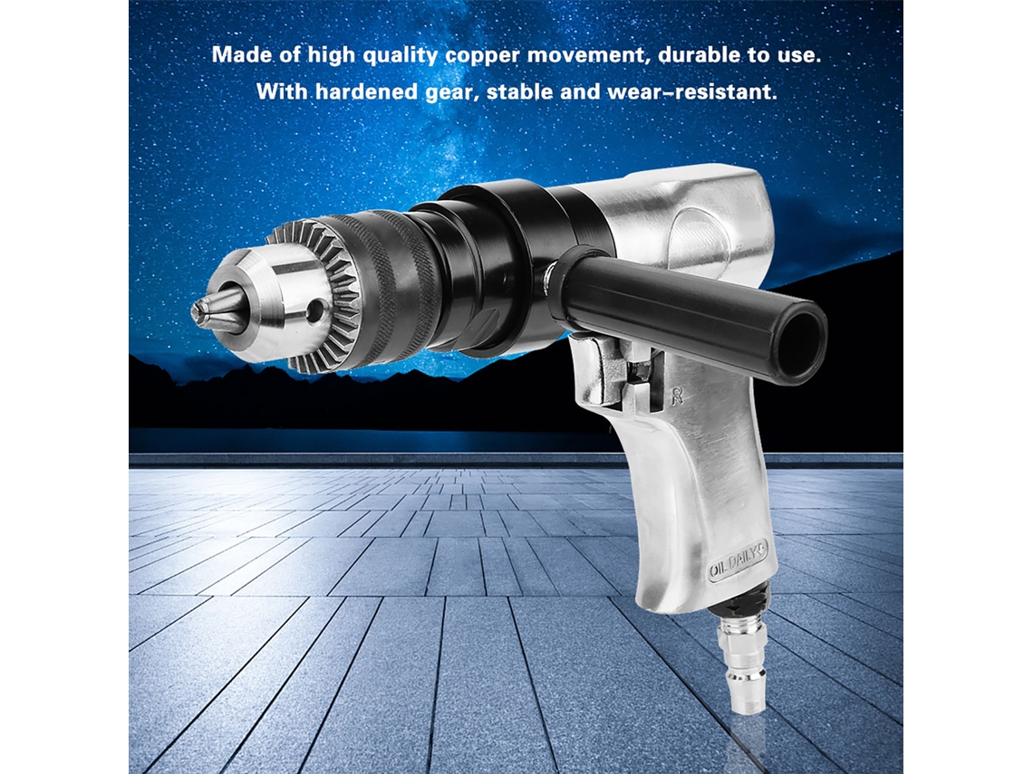 Laxiscreed Ferramenta De Perfuração Pneumática Estilo Pistola Com Rotação Reversível E 700 Rpm