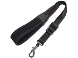 Correia para Saxofone, Alça de Pescoço Ajustável para Saxofone AQUAFORGE (preta)