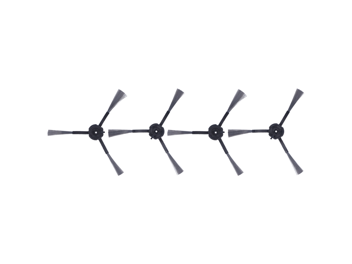 Escova lateral Primerox 4pcs para Roidmi Eve Plus série ABS resistente e eficiente