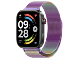 Bracelete para Redmi Watch 6 / 5 / 4 Milan Magnética Malha de Aço XIAOMOYU
