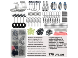 Kit de Pesca Profissional MDUG (170 Peças)