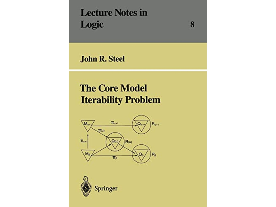 Livro The Core Model Iterability Problem Lecture Notes in Logic 8 de John Steel (Inglês)