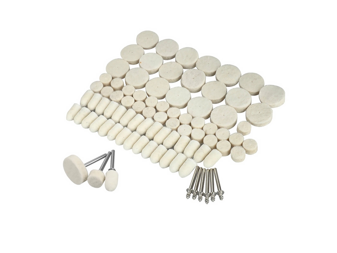 Conjunto 100 Discos De Feltro Para Polimento Com Grinder/dremel ? Orysin