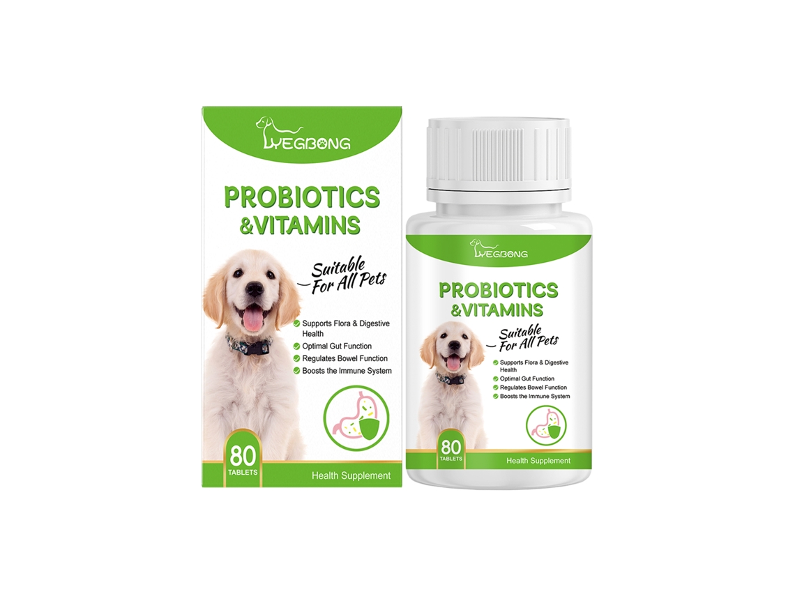 Comprimidos de Proibióticos Yegbong para Pets: Saúde Intestinal e Absorção de Nutrientes