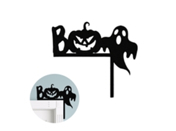 Laxiscreed Quadro De Acrílico Temático Halloween À Prova D'água Para Escrivaninha
