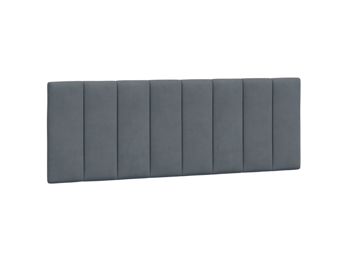 Almofada Hanko Veludo Cinzento Dark Head 140 cm MAISON EXCLUSIVE