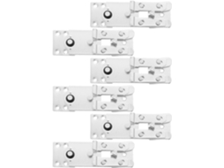 Toyandona Conjunto De 6-conectores Instalação Galvanizados Para Sofá Modular Ferro Com Presilhas Tipo Jacaré E Parafusos