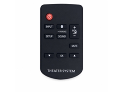 Comando À Distância Compatível Com Sistema De Cinema Em Casa Panasonic N2qayc000098