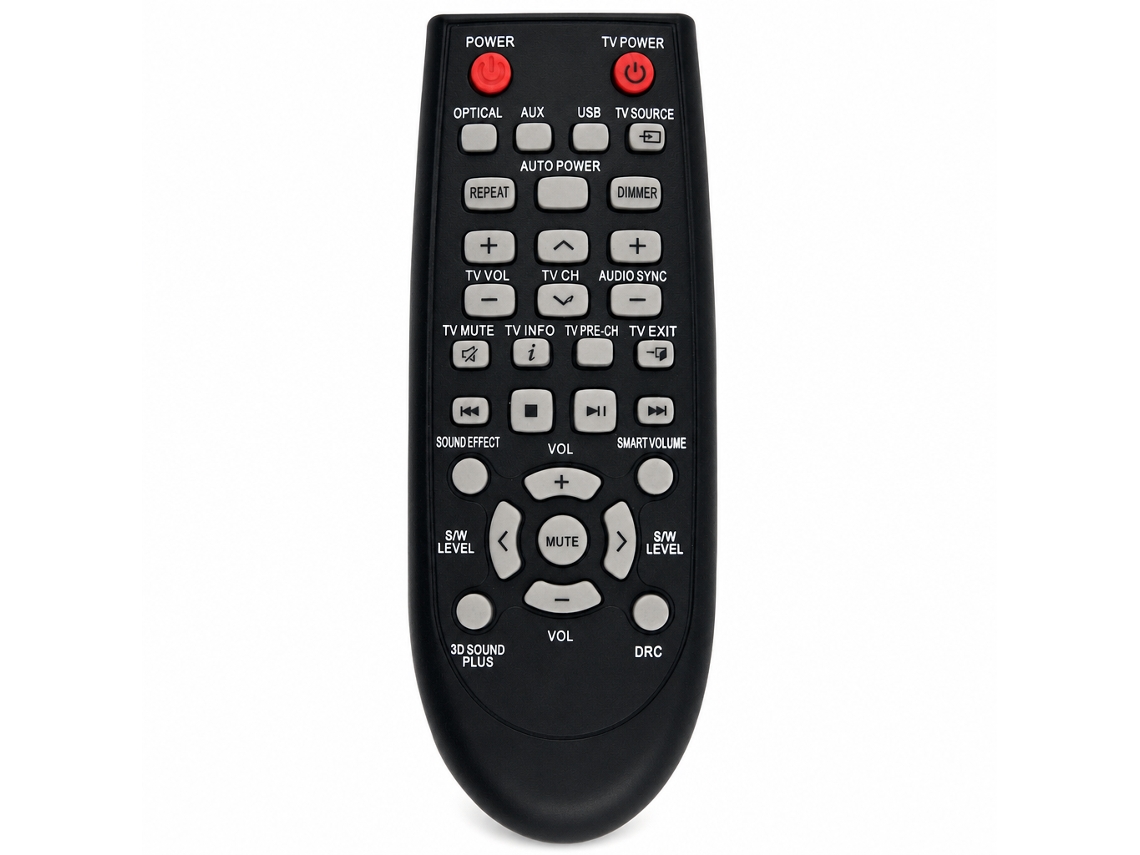 Comando À Distância Compatível Com Barra De Som Samsung Ah59-02548a