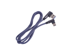 Cabo De Carregamento Trançado Tipo C 1 M Com Conector Usb-c, Dados
