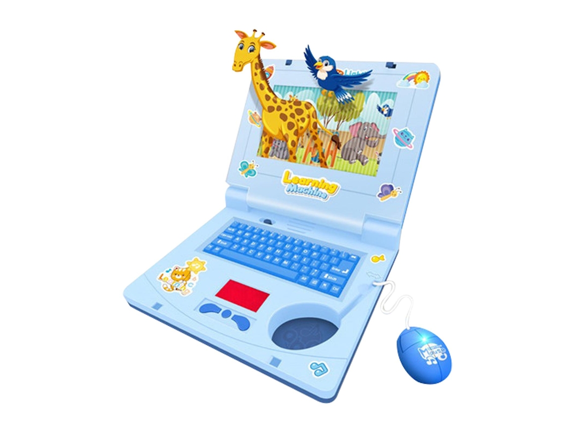 Computador infantil laptop brinquedos educativos presente para meninos meninas-SLOWMOOSE